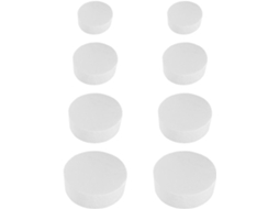 Conjunto de 8 bolas de boliche redondas de espuma Imikeya