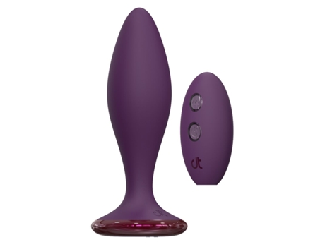 Plug Anal Dream Toys Glam (vermelho - Ø 3,6 Cm)