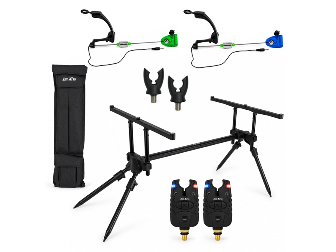 Fish-xpro Deluxe Rod Pod - Para 2 Canas