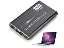 Placa De Captura De Vídeo Hdmi 4k Usb 3.0 1080p 60 Fps Conversor Portátil Confiável Para Transmissão De Alta Definição Yemaesre Slowmoose