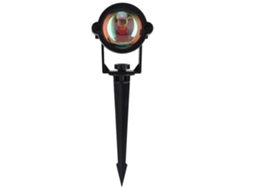 Lâmpada de jardim projetor LED USB impermeável IP65 decorativa para gramado pátio | S/MARCA