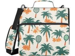 Pasta organizadora com data, para bolsas de ombro e alça transversal, diversas opções de bolsas, 3,8 cm x 1,5 polegadas, 3 argolas, para bolsas.