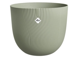 Vaso De Flores Elho Sereh Redondo 30 Verde L 30 X B 29.5 X H 25 Cm 100 Reciclado Elho Give Room To Nature