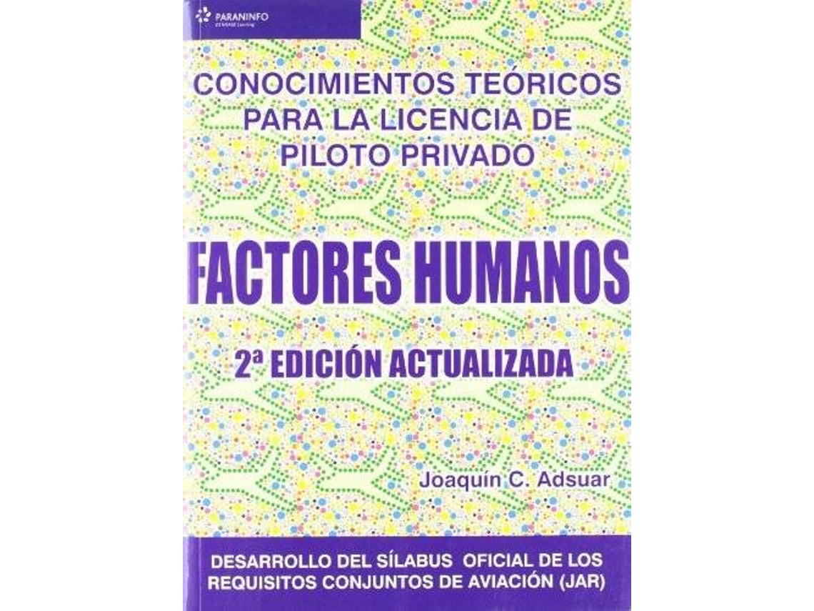 Livro Factores Humanos (Espanhol)