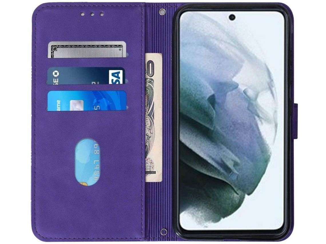 Capa Xiaomi Redmi Note 11 Pro HFS-HOUSE Carteira (Roxo)