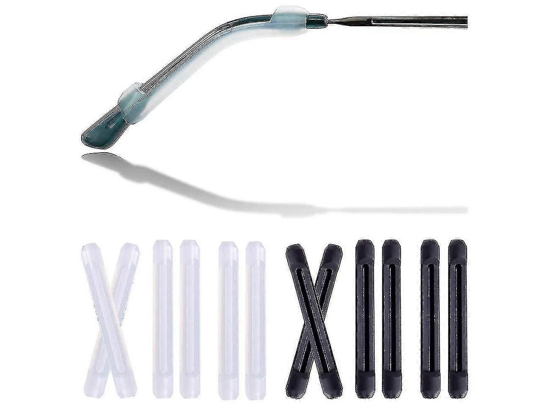 Ganchos Antiderrapantes para Óculos, 6 Pares de Protetores de Braço de Silicone Macio, Almofadas Elásticas para Óculos, Capa para Óculos GOKOCO