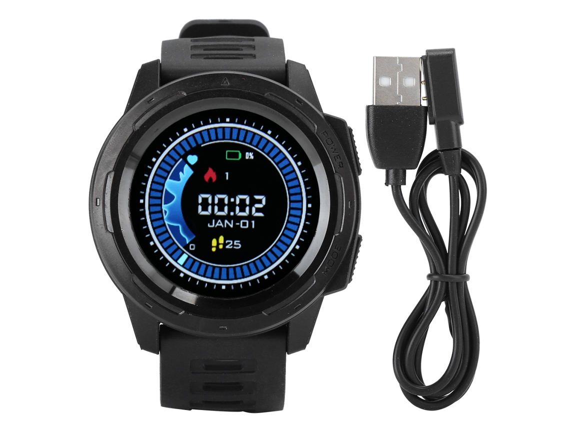 Aetheria relógio Inteligente Zeblaze Vibe 5 Pro Tela Redonda Touchscreen Bluetooth Monitor de Frequência Cardíaca