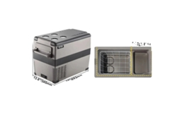 Mini Geladeira, Design Portátil, Operação De Dupla Fonte De Energia, 45l
