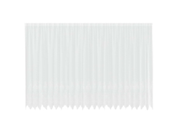 Maison Exclusive - Cortina De Renda Com Cortinas Branco 200 X 600 Cm Poliéster