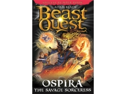Livro Beast Quest Ospira the Savage Sorceress de Adam Blade (Inglês)