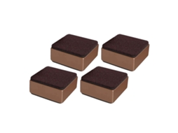Elevadores de cama para móveis, armários, suportes para pernas de sofá, embaixo da cama, armazenamento doméstico, 60 x 32 mm Slowmoose
