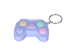 Primerox chaveiro Mini Console de Jogos Portátil Alivio de Estresse 26 Jogos com 99 Níveis Azul