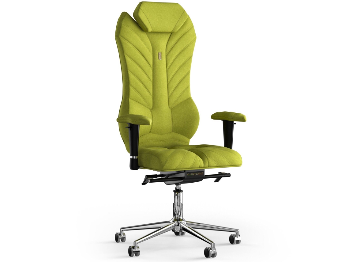 Cadeira de Escritório Ergonómica KULIK Monarch Fabric (Azur - Azeitona -130x50x50cm)
