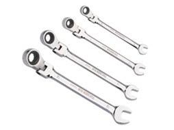 Chave Combinada De Trinquet Com Cabeça Flexível 72 Dentes, 6-18mm, Sem Tamanhos Saltados, Qualidade Superior