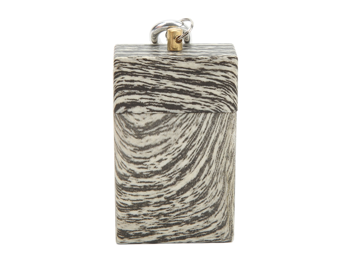 Cenicero De Bolsillo Mini Portátil De Acero Inoxidable Con Hebilla De Alpinismo Para Viajes Al Aire Libre Mármol