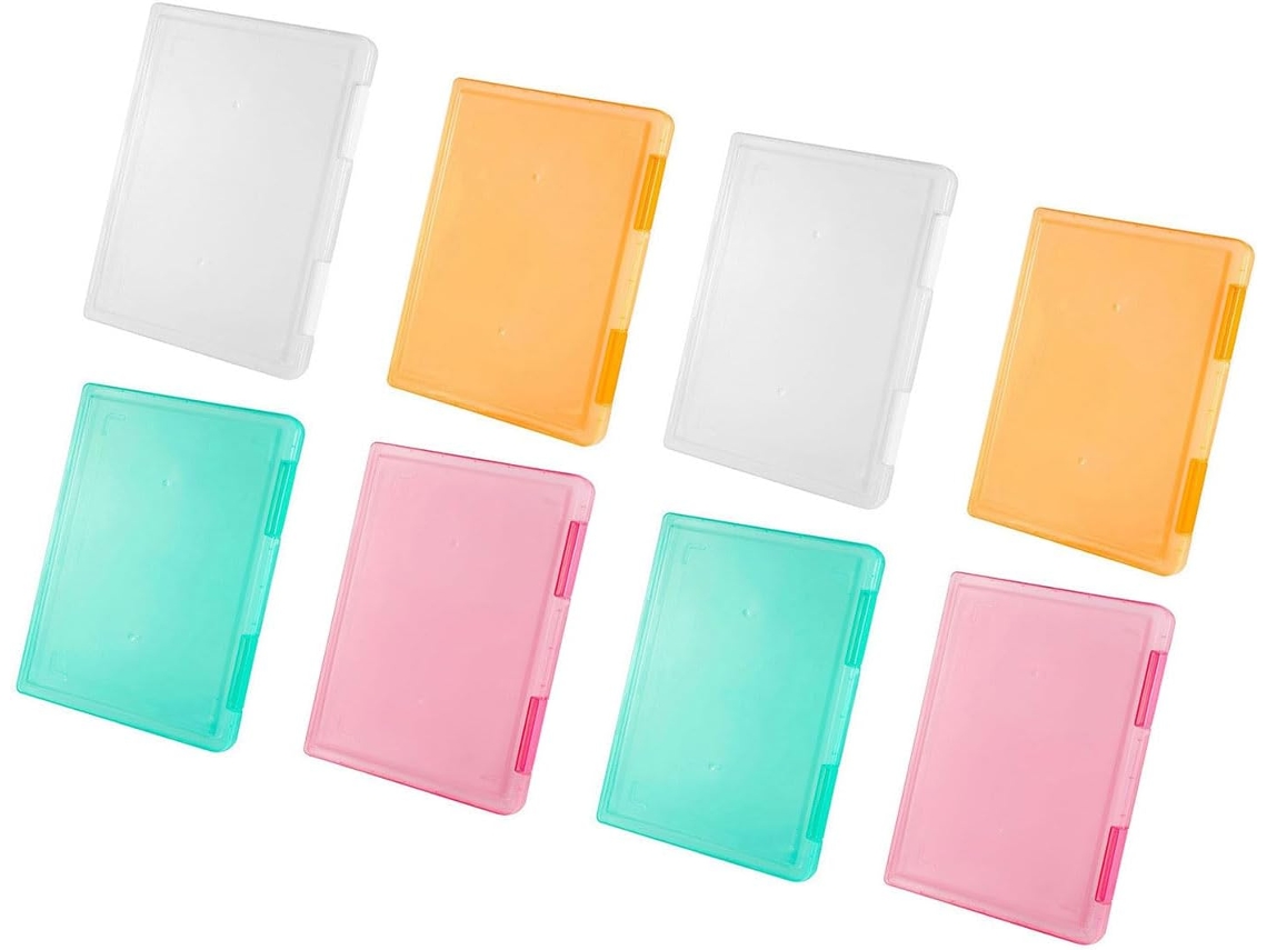 Caixas Organizadoras Empilháveis para Escritório, Escola, Scrapbooking, Arquivos, SFUSHOS