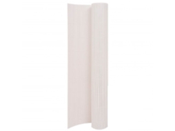 Vidaxl Cerca De Jardim Dupla Face 90x400 Cm Branco