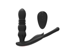 Estimulador Anal Recarregável Com Vibrador De Controle Remoto, Personalize O Tamanho E Os Modos De Vibração Para O Prazer