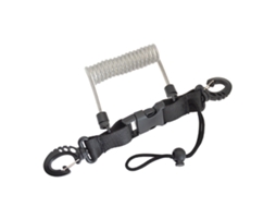 Mali corda de Espiral Anti perda para Câmera e Lanterna de Mergulho Snorkeling Surf Kayak