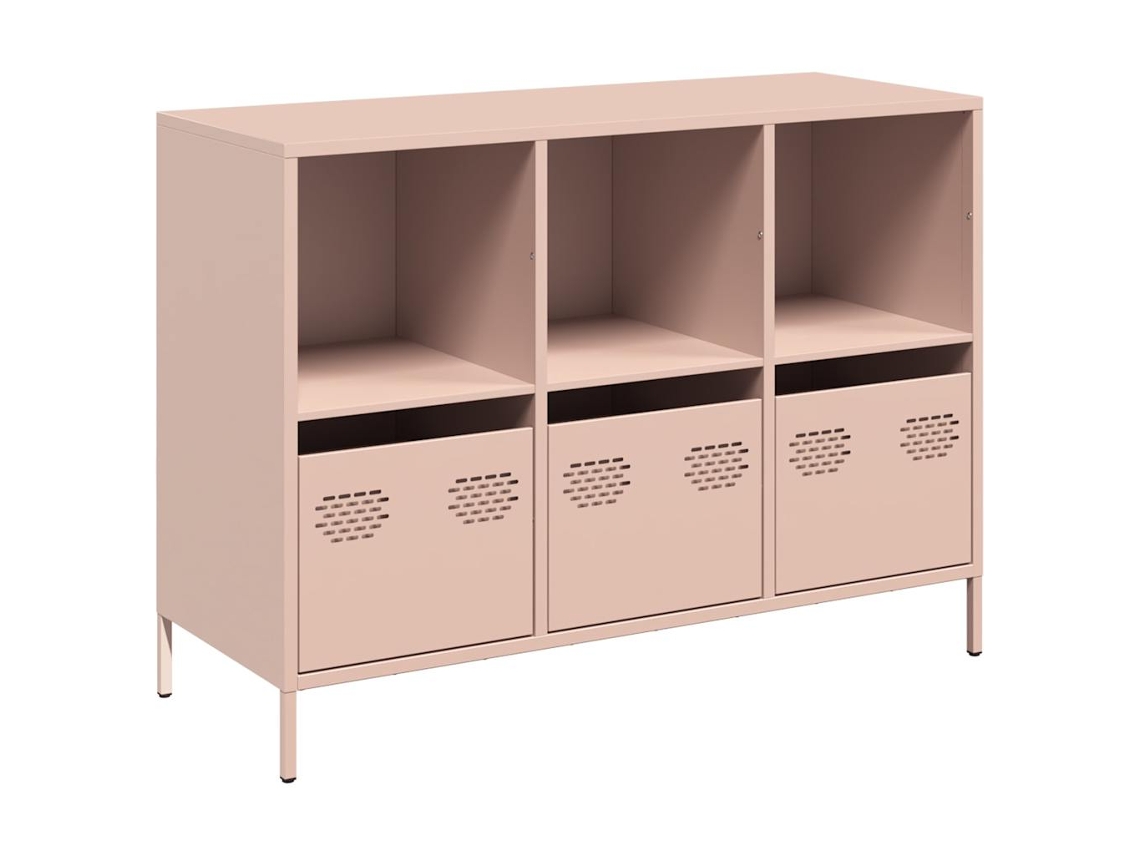 Sideboard, Sideboards Vidaxl Cor-de-rosa Metal (n/a)