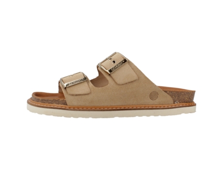 Sapatos de Mulher GENUINS Hawaii Velour Tecido Castanho (41)