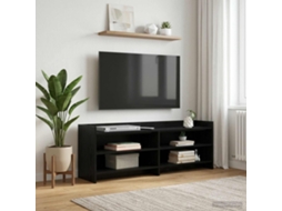 Vidaxl Gabinete Para Tv 135 X 33 X 47 Cm Carvalho Preto