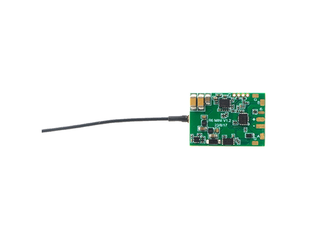 R6 Minifrsky Archer Plus R6 Mini/r6 Mini e 2.4ghz 6/24ch Pwm Fbus Access Accst Receptor D16 com Esc Duplo Integrado de 5a para Motores Escovados MDUG