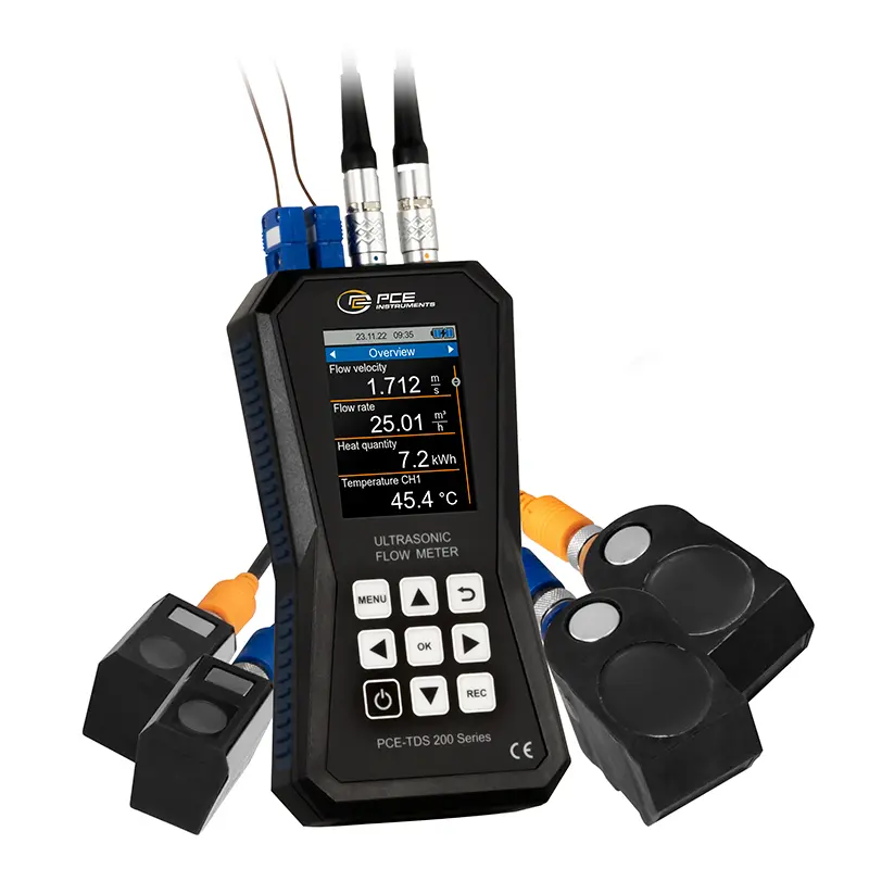 Medidor de Vazão Ultrassônico Pce-Tds 200 Sm PCE INSTRUMENTS