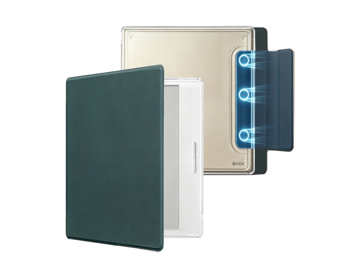 Capa Protetora Para Boox Leaf 3/3c/2 Hibbent (verde-escuro)
