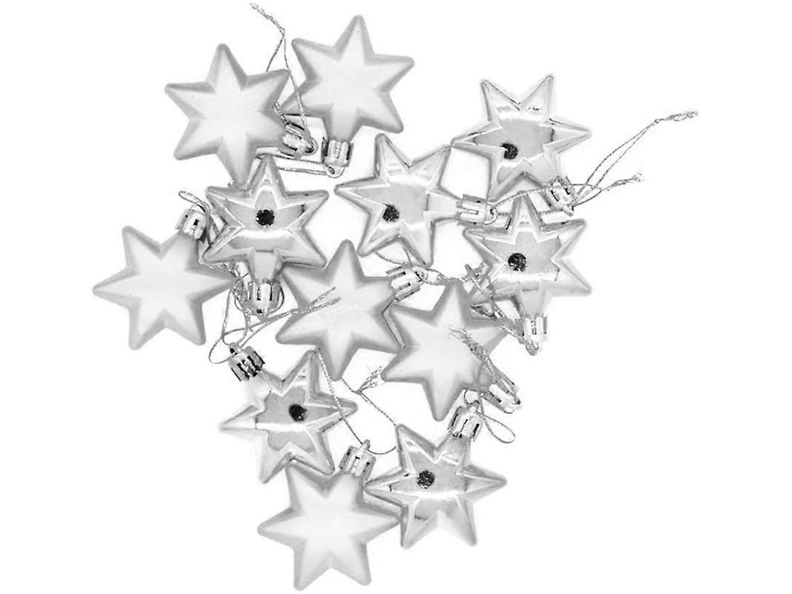 Enfeites de Natal inquebráveis Slowmoose 2024 (pacote com 48)