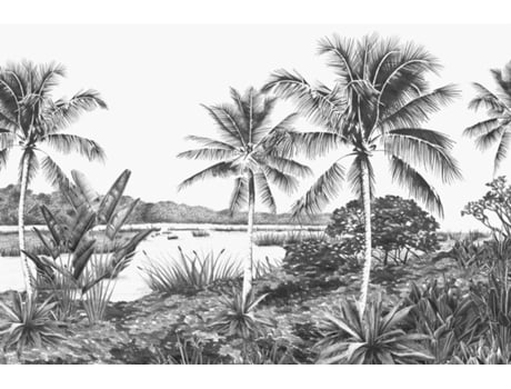 Fotomural ORIGIN WALLCOVERINGS (4,185 x 2,79 m - Tecido - Multicor)