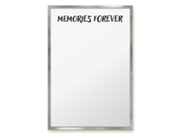 Quadro de parede magnético "Memórias para sempre" para escritório Espelharte (40x60 cm)