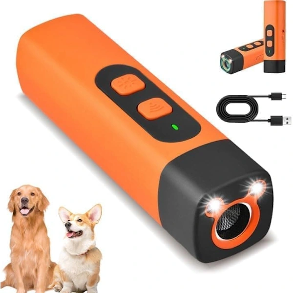 Aparelho Ultrassônico Antilatido para Cães com Led e Função Adestrador AQUAFORGE