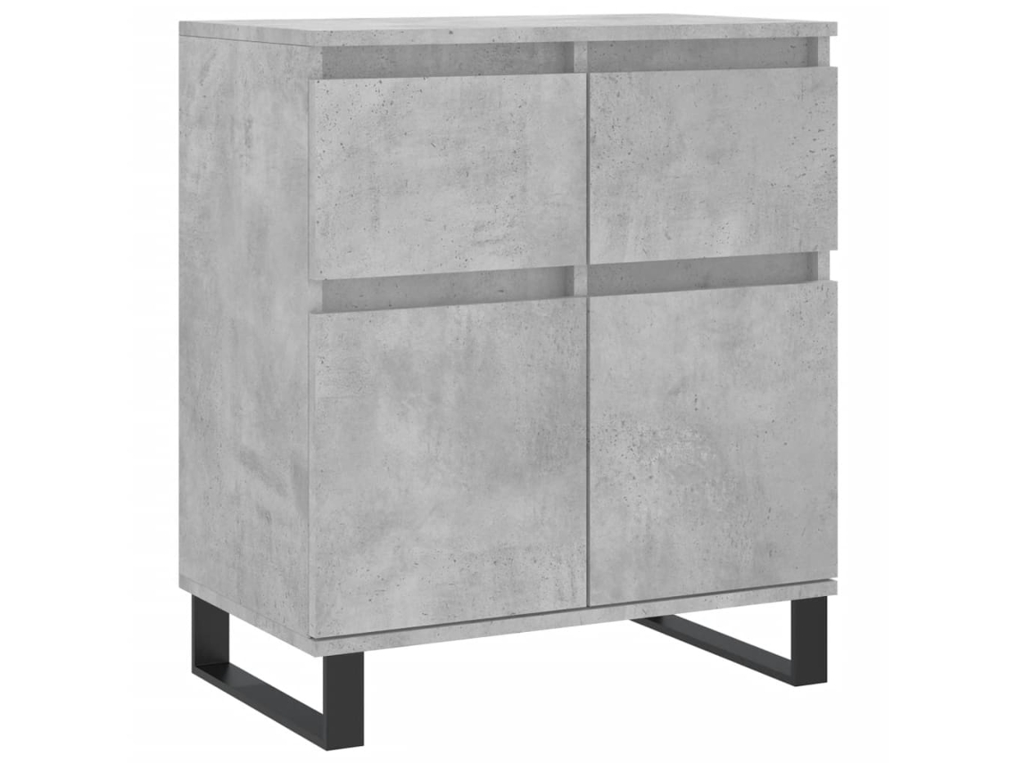 Sideboard, Sideboards Vidaxl Cinzeto Madeira Processada (n/a)