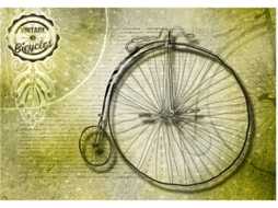 Papel de Parede ARTGEIST Bicicletas Vintage (200x140 cm)