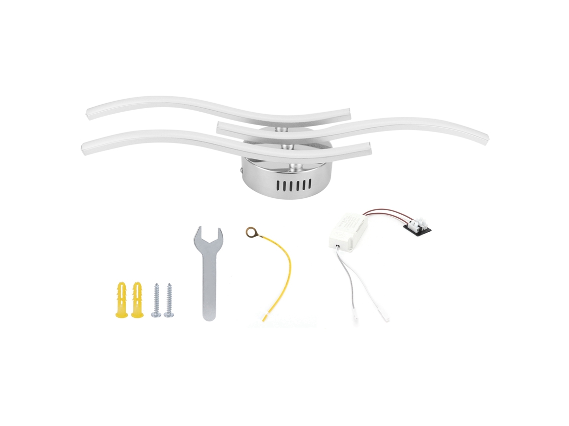 Luz de Teto Led Embutida Quadrada 48W | S/MARCA