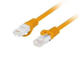 Cabo LANBERG Patchcord Utp Cat6 para Switch Pc Laptop 10m Lszh Cu Laranja