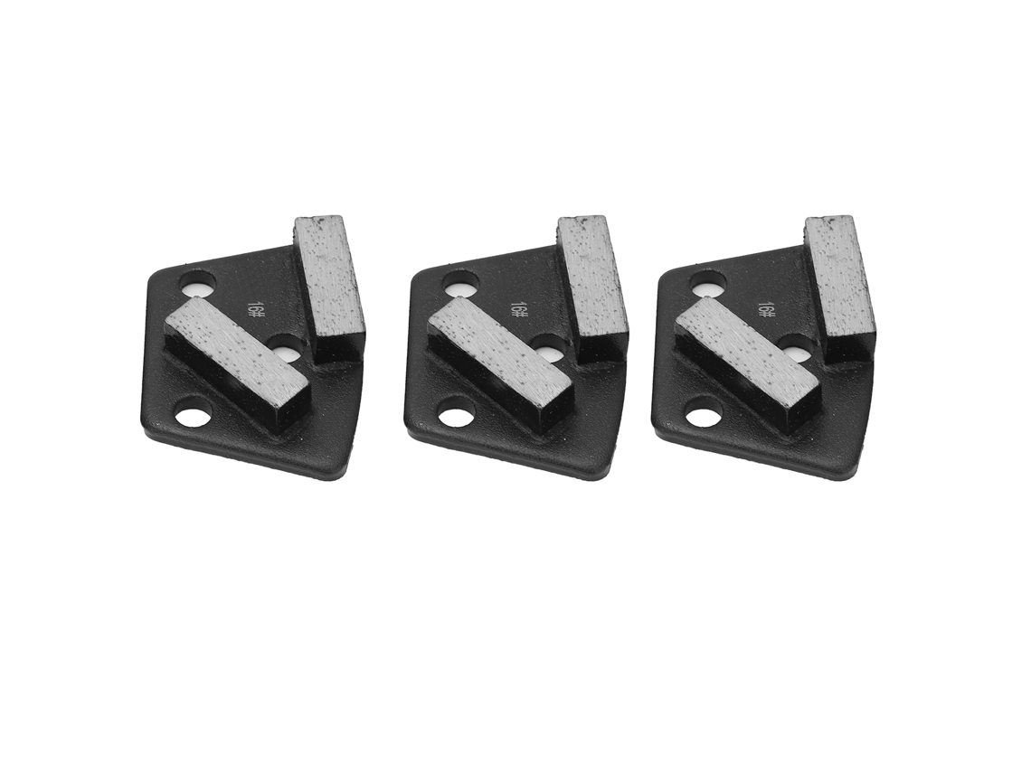Laxiscreed Bloco De Diamante Alongado Para Moagem E Polimento De Betão Com Perfil De Dente