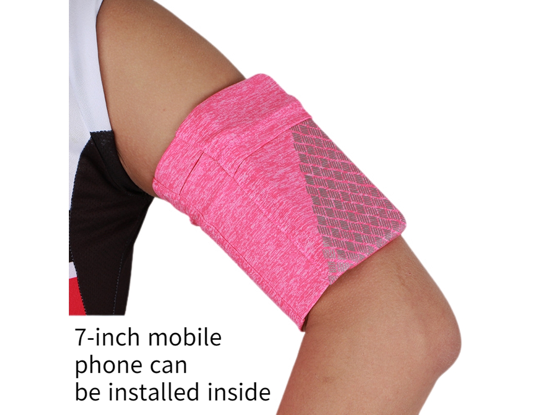 Braçadeira Esportiva Universal Para Todos Os Celulares. Braçadeira Para Celular Ideal Para Corrida, Exercícios E Treinos Na Academia. Compatível Com C