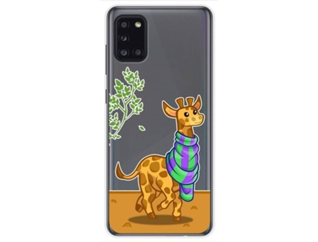 Capa Samsung Galaxy A31 TUMUNDOSMARTPHONE Desenhos Transparente Multicor