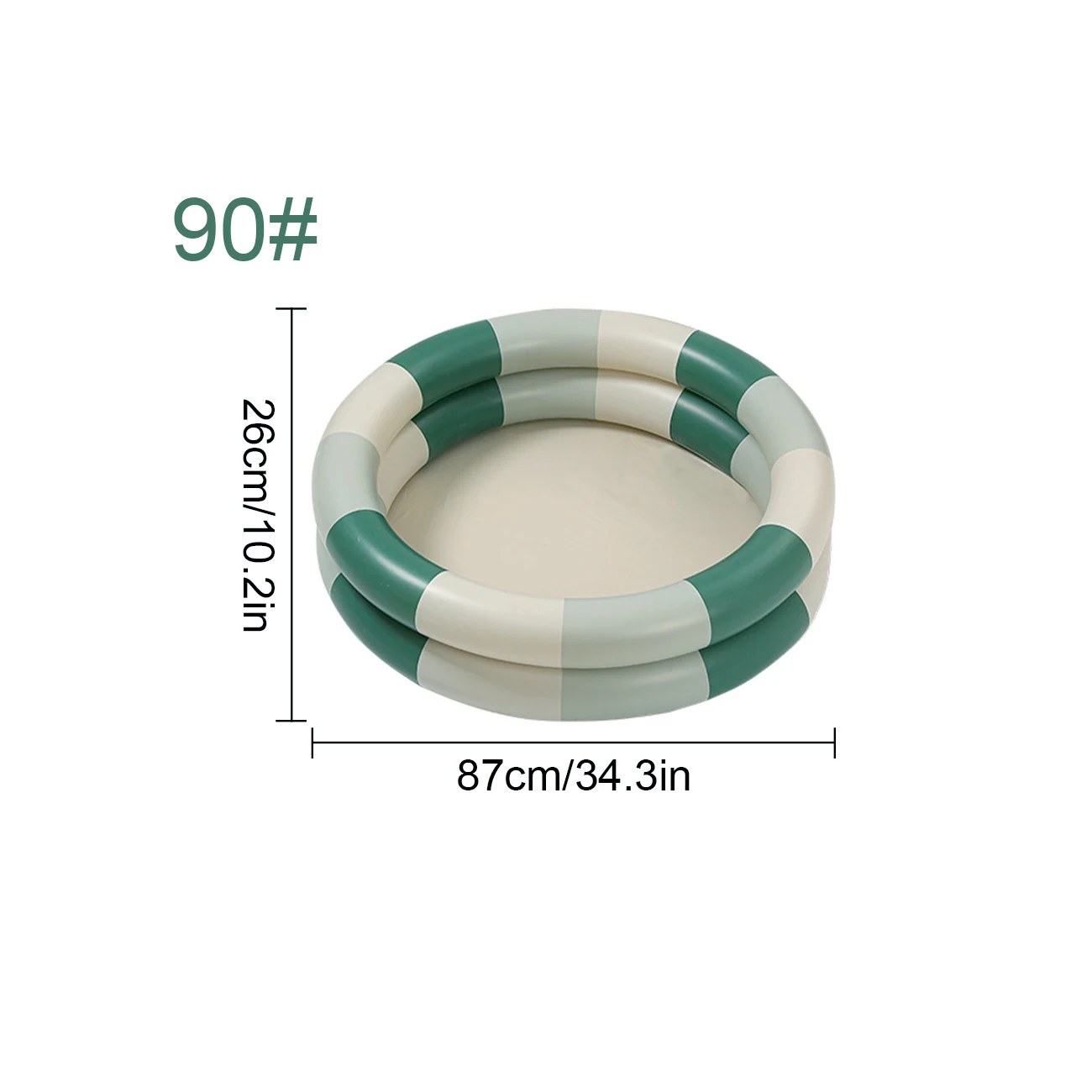 (90) Piscina Inflável, Redonda Com Fundo Macio, Portátil E Dobrável, Ideal Para Uso Externo No Jardim Durante O Verão.