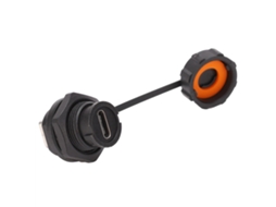 Laxiscreed Conector De Tomada Water Resistant Type-c Com Fecho Rápido Para Uso Industrial