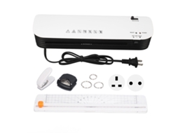 Máquina de laminar a4 9 polegadas com cortador modos quente/frio para casa escola escritório plug us 100 120v