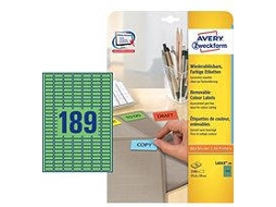 Etiquetas AVERY L6049-20