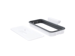 Suporte Para Saco De Lixo, Reciclado, Pp E Plástico, 24,3 X 11,5 X 3 Cm, Descartável, Lurelia