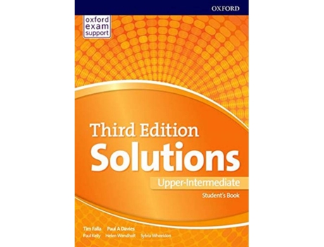 Livro Solutions Upper-Intermediate Student +Op 3Ed de Vários Autores (Inglês)