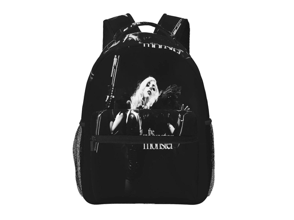 Mochila Lady Gaga R63 Para Estudantes, Resistente E Leve, Impermeável E Com Alça De Ombro Respirável.