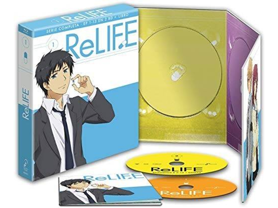 Blu-Ray Relife Bluray Episodios 1 A 13 (Serie Completa) Bluray Edición Coleccionistas (Edição em Espanhol)