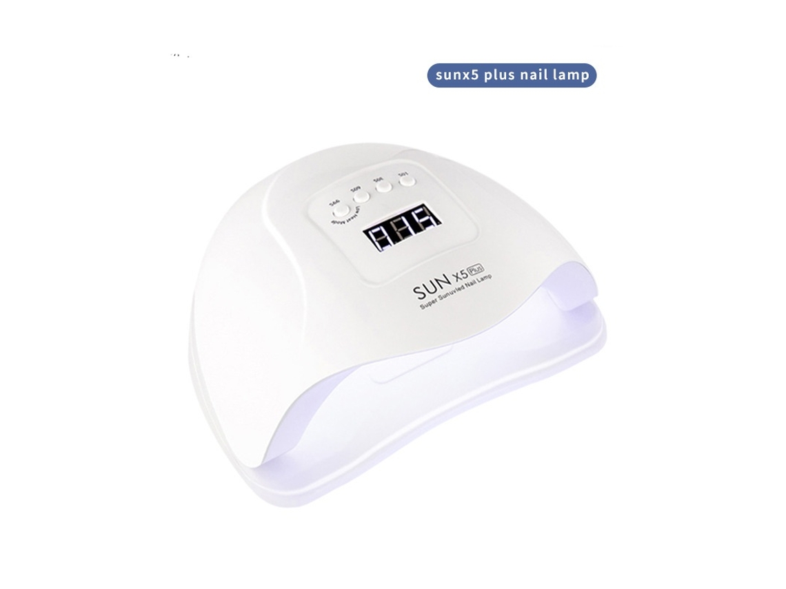 Kit De Manicure Com Lâmpada Uv Led E Acessórios Para Unhas Elysve