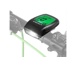 Lurelia Luz De Bicicleta Computador De Bicicleta Sem Fio Recarregável Usb 3 Em 1 Com Luz Led Frontal E Buzina